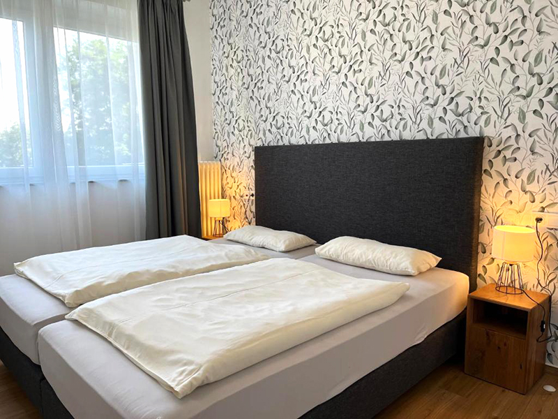 Hotelzimmer in der Waldmeisterei
